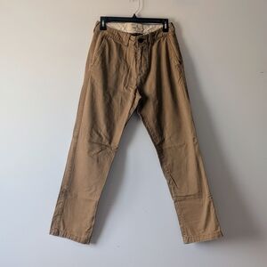 SOLD Hollister Men's 28x30 Tan Classic Straight Fit Cotton Pants